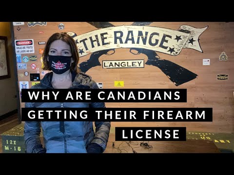 Why are Canadians Getting Their Firearms License?