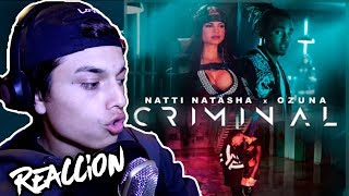 Natti Natasha x Ozuna - Criminal [REACCIÓN]
