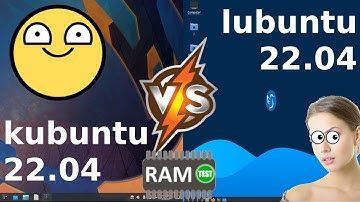 Kubuntu 22.04 vs Lubuntu 22.04: RAM Usage