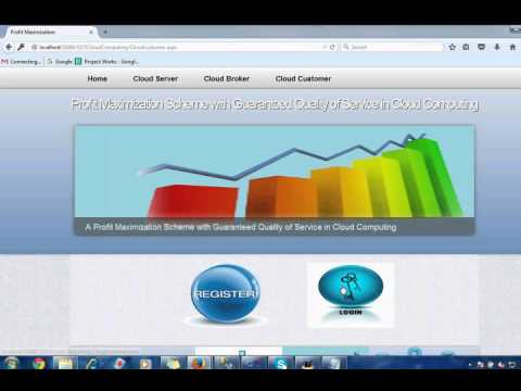 Profit maximization scheme wil guaranteed quality of service in cloud computing