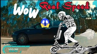 ELECTRIC SCOOTER GPS TOP SPEED 👊😎