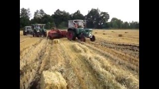 Pressen im Schlamm Deutz Oldtimer