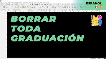 Español - Delete All Grading | TUKAdesign Video Help | CAD Pattern Making Software | Spanish