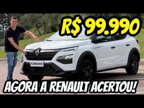 NEW 2027 RENAULT KARDIAN - R$ 99,990 WITH TURBO ENGINE!
