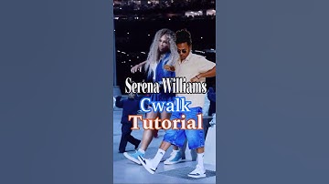Serena Williams Cwalk Tutorial for you guys #serenawilliams #superbowl #kendricklamar #cwalktutorial