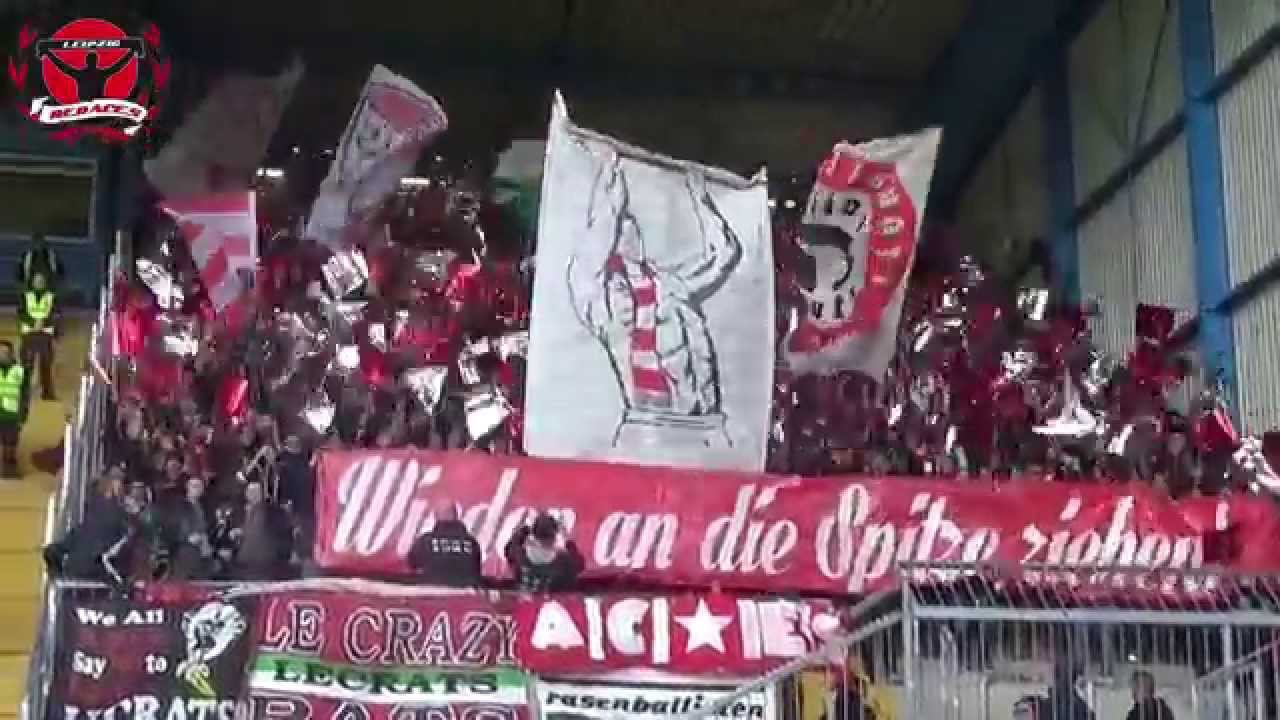 Rb Leipzig vs. Arminia Bielefeld Away Support SchücoArena (21.11.2015) YouTube