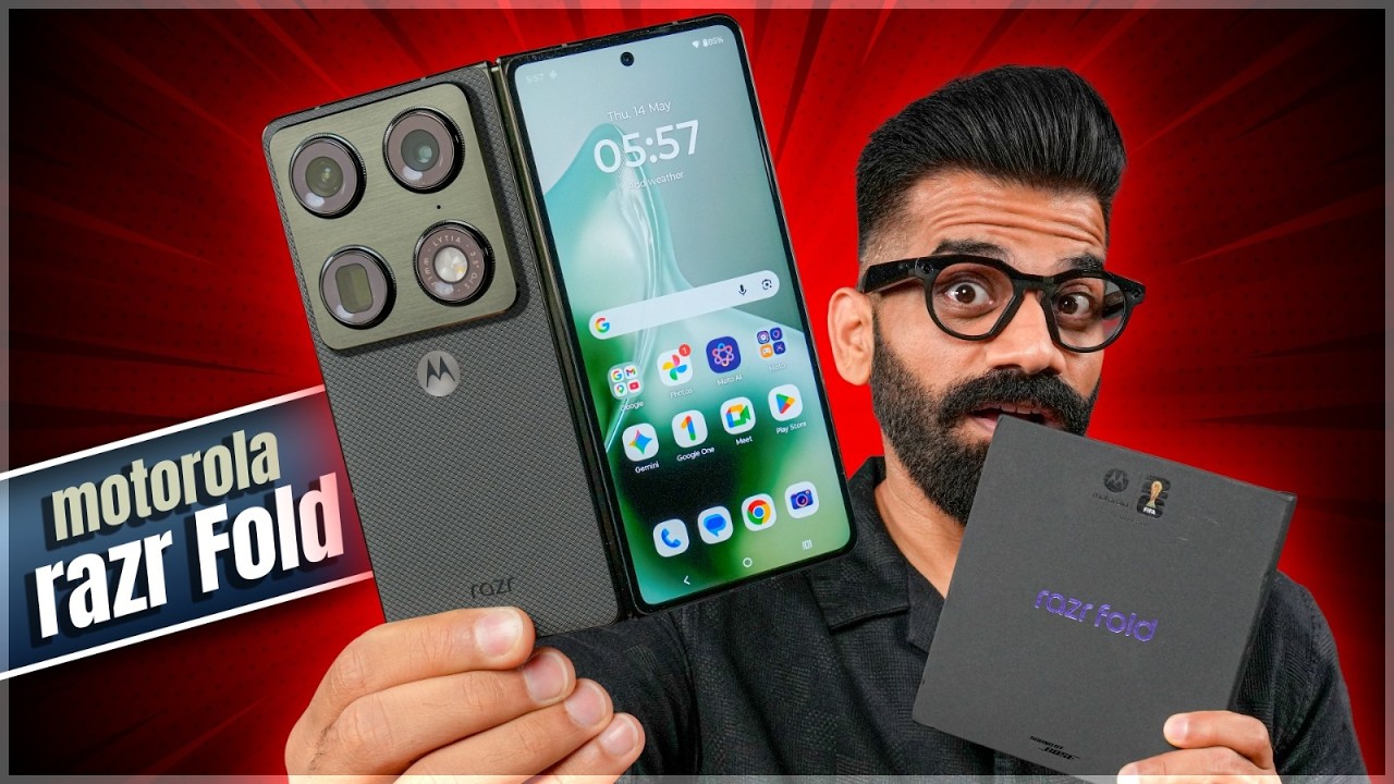 Moto Razr Fold Unboxing & First Look - The Best Fold?🔥🔥🔥