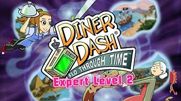 Diner Dash: Flo Through Time | Papyrus Panic Gameplay - Pharaoh