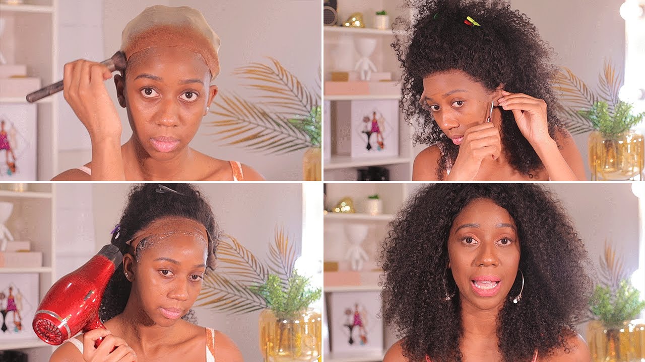 COMO COLOCO PERUCA IGUALZINHA AS GRINGAS - LACE FRONT