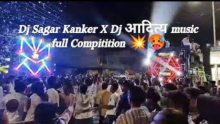 Dj Sagar Kanker X Dj आदित्य music full Compitition 💥 Mana camp #dj #djsagarkanker #djcompetition #dj