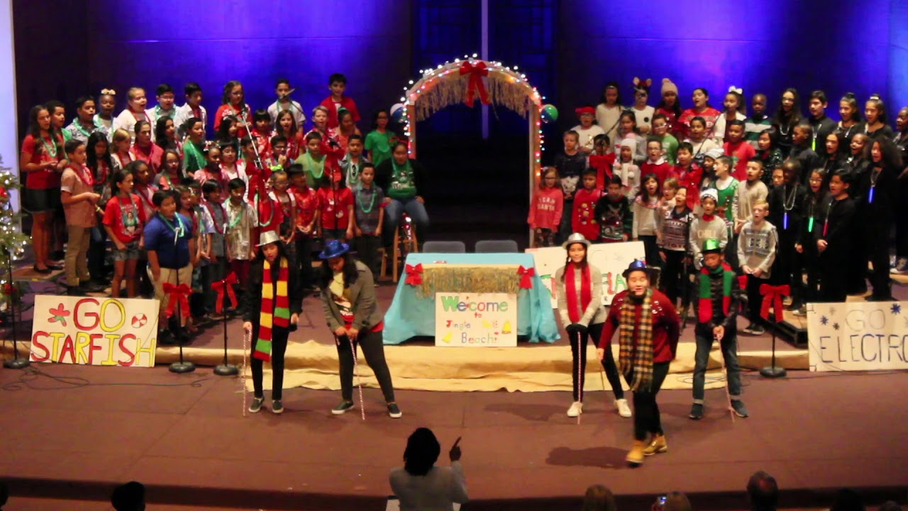 WCCS Christmas Musical 2017 Jingle Bell Beach Med Quality YouTube