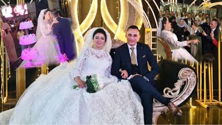 اجمل فرح مصري سوري حفل زفاف العروسين مهند واسماء الاجواء ولع ولع 🔥
