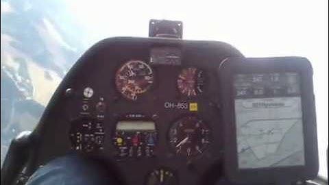 Glider flight with XCSoar & NOOK ST