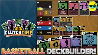 Clutchtime: Basketball Deckbuilder | Episode 1 | Let's Play for the First Time in 2025 screenshot 1