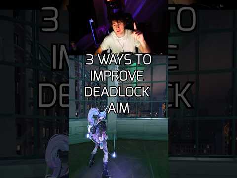 3 WAYS TO IMPROVE YOUR DEADLOCK AIM IF YOU'RE NEW 🤓🤓 #shorts #deadlock #guide #aiming #helpful