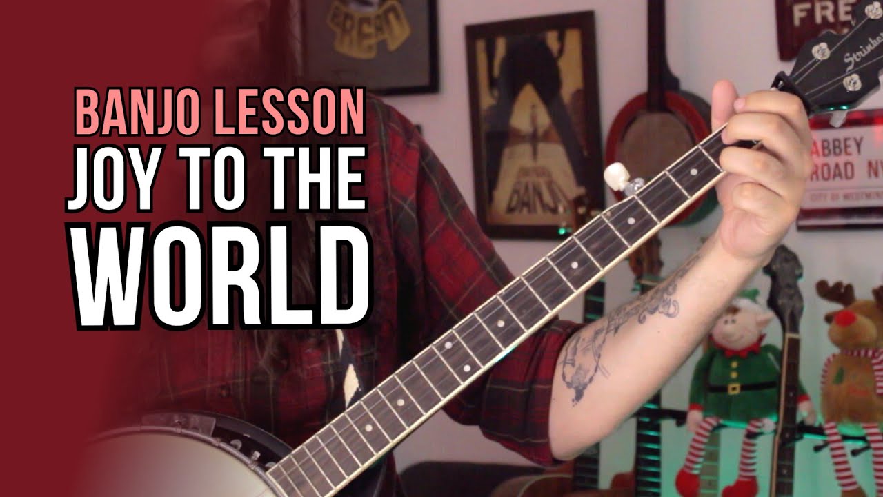 Joy to The World - Aula de Banjo Natal - YouTube