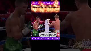 LOMACHENKO WAS CLEARLY DOMINATED HIS FIGHT AGAINST SOSA#boxingfans #boxingfight #boxing #mma #ufc