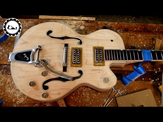 Gretsch 6120 style build Episode 57. - YouTube