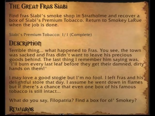 grimms premium tobacco wow classic World of Warcraft - WOTLK