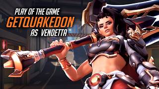 Getquakedon Shows His Vendetta Skill Potg Overwatch Season 21 Top 500
