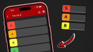 How to Make a Tier List on Mobile
