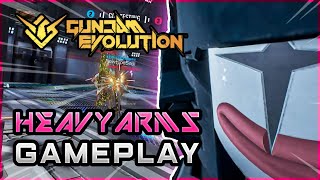 5 Minutes of Gundam Heavyarms Custom [EW] Gameplay | Gundam Evolution