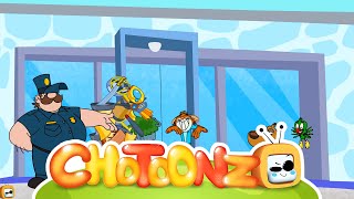 Cat & Keet Raps Rat A Tat Security Breach In Messy Mall Animated Cartoon Shows For Kids Chotoonztv