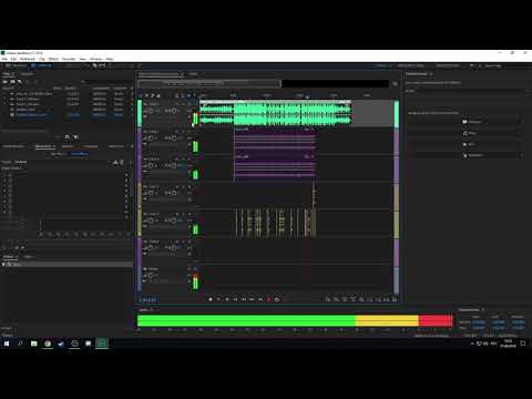 Adobe Audition / Как сохранить в mp3 / Репчик