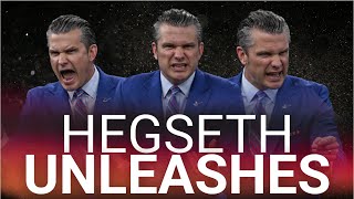 Enraged Hegseth blasts New York Times, MSNBC and CNN's Trump 'hatred'