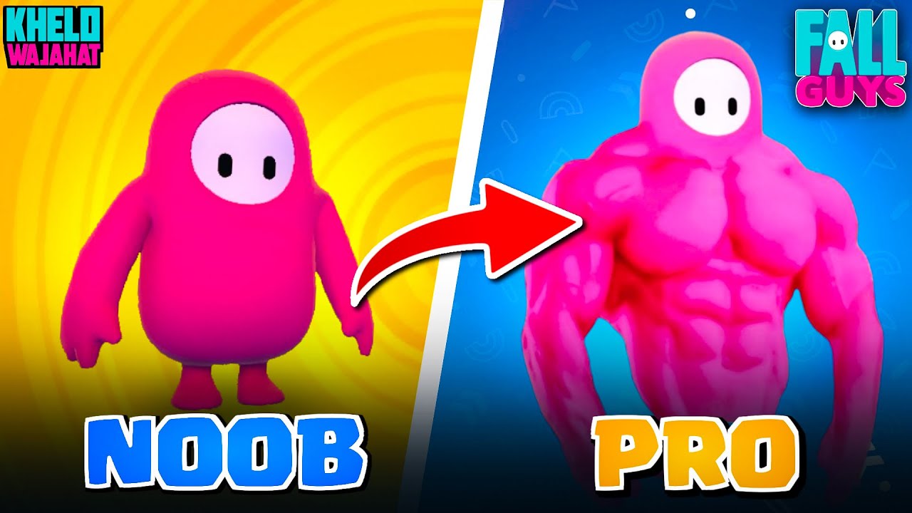 FROM NOOB TO BECOMING PRO | FIRST TIME PLAYING FALL GUYS - YouTube