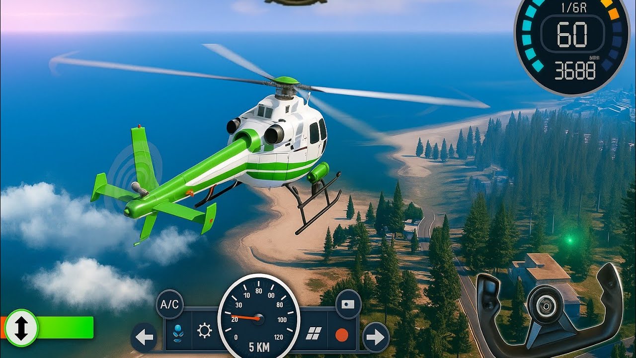 Pilot Flight Helicopter Simulator – Emergency Landing Rescue Mission – Android Gameplay 🚁