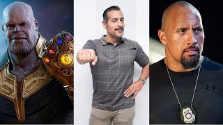 La voz Barranquillera de Thanos y Dwayne Johnson  y otros personajes - Juan Carlos Tinoco Ripoll