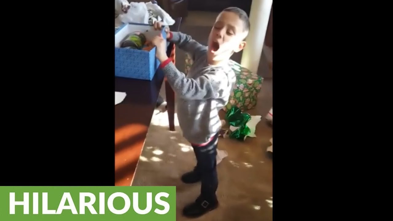 canned food history Kid gets pranked with canned foods for Christmas