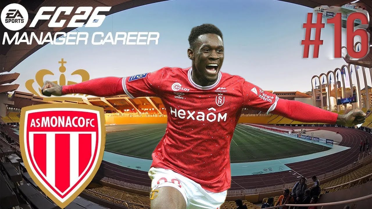 EA FC 26 | AS MONACO Career Mode | #16| CHASING THE LIGUE 1 GOLDEN BOOT!!!