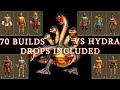 Titan Quest Atlantis| 70 BUILDS against HYDRA BOSS Drops included!