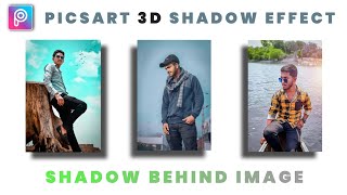 Picsart 3D Shadow Effect Tutorial | Shadow Behind The Image | Vicky Editz | screenshot 3