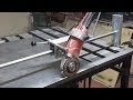 Guida lineare per taglio lamiere con smerigliatrice angolare - Angle Grinder Cutting Guide