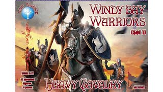 Unboxing ALLIANCE 72062 1/72 Windy Bay Warriors set 1 Heavy Cavalry Plastic Model Kit