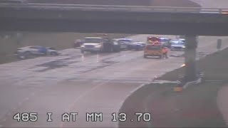 Deadly crash shuts down I-485 Inner Loop near Mount Holly