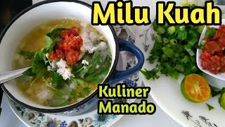Resep Milu Kuah. Kuliner Manado