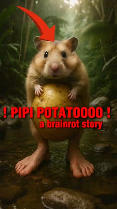 How Pipi Potatoooo Was Born 🐹🥔 #tungtungtungsahur #viralvideo  #funny #shorts #fyp