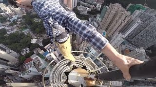 we climbed an antenna spire in hong kong... here's what happened next