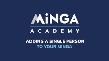 Adding a Single User to Your Minga
