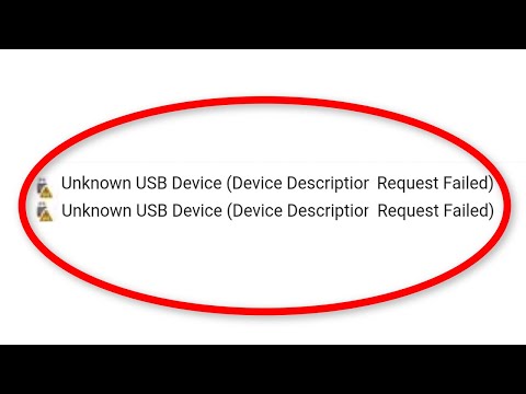 How To Fix Unknown USB Device (Device Descriptior Request Failed) Windows 10/8/7 | Foci