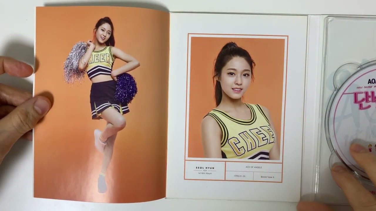 AOA 1st Mini Album - Short Hair Unboxing (www.kpopsupershop.com)
