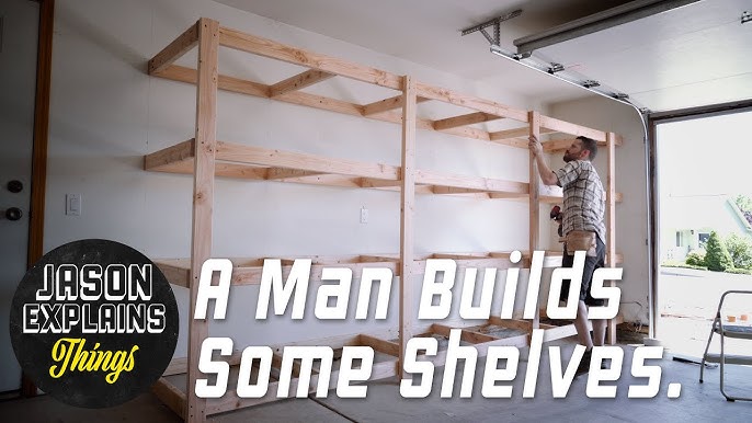 DIY Garage Shelves — Modern Builds
