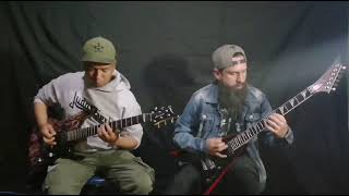 Amon Amarth - The Persuit The Vikings  / Guitar Cover / Luis Forero And Johan Soto