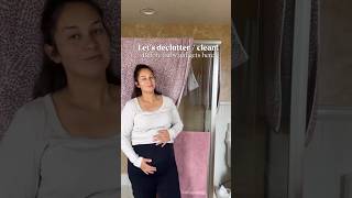 Let’s declutter before baby arrives!#cleaning #declutter #pregnancy #pregnant #mom