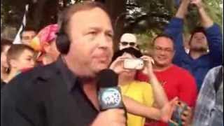 EXCLUSIVE- Alex Jones- JFK 50th - Dealey Plaza Free Speech Pre Rally Meetup
