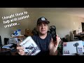 I ordered a few more tools to help with creating content...